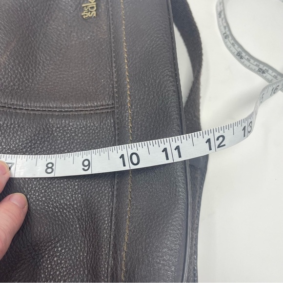 The Sak Brown Leather Crossbody Purse – Adjustable Strap - Picture 6 of 11